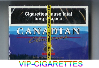 Canadian Classics 25 cigarettes