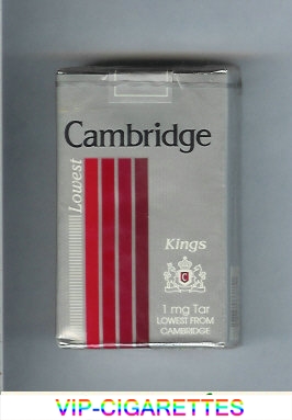 Cambridge Lowest cigarettes