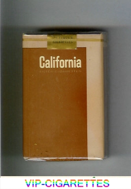 California cigarettes soft box