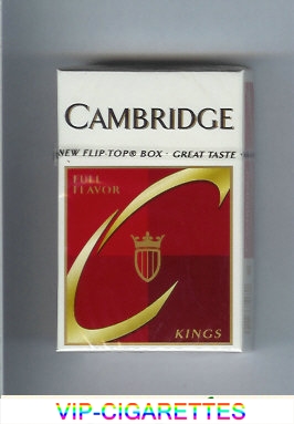 Cambridge Full Flavor cigarettes kings