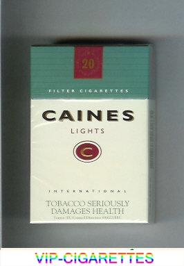 Caines Lights cigarettes denmark