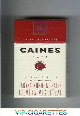 Caines Classic cigarettes