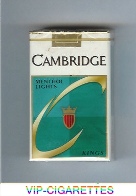 Cambridge Menthol Lights cigarettes