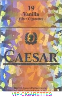 Caesar Vanilla cigarettes