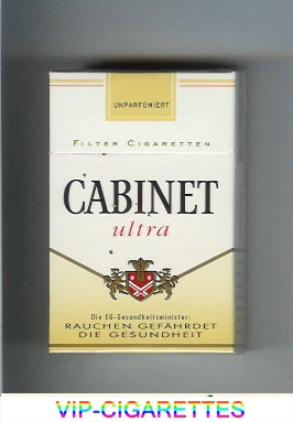 Cabinet Ultra cigarettes