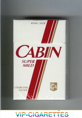 Cabin Super Mild cigarettes Charcoal Filter