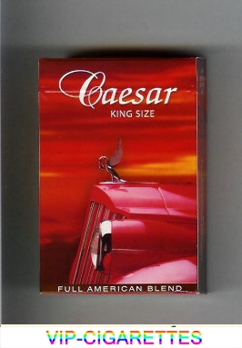 Caesar king size cigarettes Full American Blend