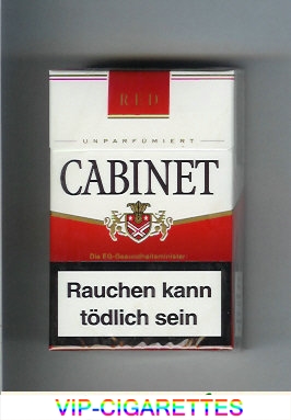 Cabinet Red cigarettes