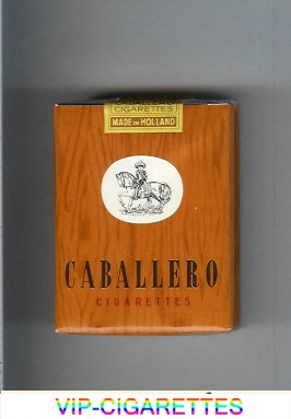 Caballero cigarettes short with small cowboy