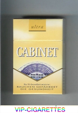 Cabinet Ultra Leipzig cigarettes collection version