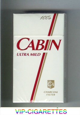 Cabin Ultra Mild 100s cigarettes Charcoal Filter
