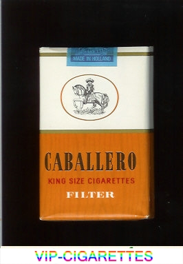 Caballero king size cigarettes filter with small cowboy