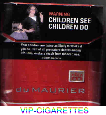 Du Maurier Distinct Light 25s cigarettes hard box