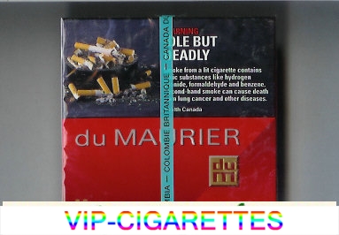 cigarettes maurier du hard box vip