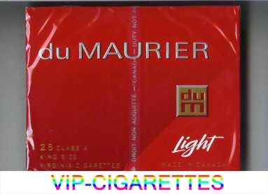 maurier cigarettes 25s