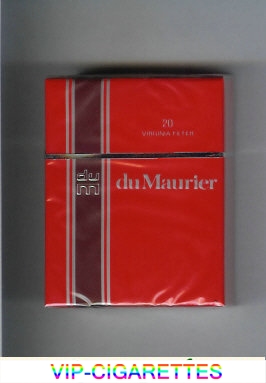 Du Maurier 20 cigarettes hard box