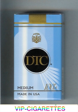 DTC Medium 100s cigarettes soft box