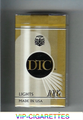 DTC Lights 100s cigarettes soft box