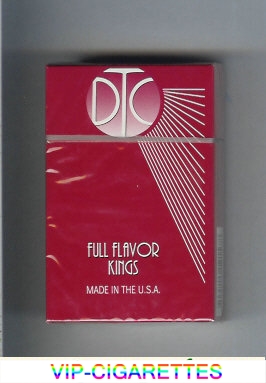 DTC Full Flavor Kings cigarettes hard box