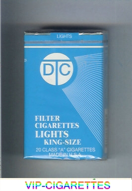 DTC Filter Cigarettes Lights cigarettes soft box