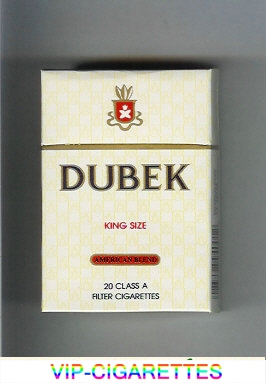 Dubek King Size American Blend cigarettes hard box