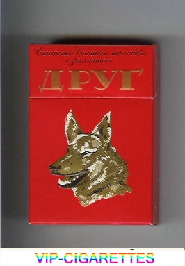 Drug T red cigarettes hard box