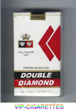 Double Diamond Premium Blend Full Flavor 100s cigarettes soft box