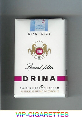 Drina Special Filter cigarettes soft box