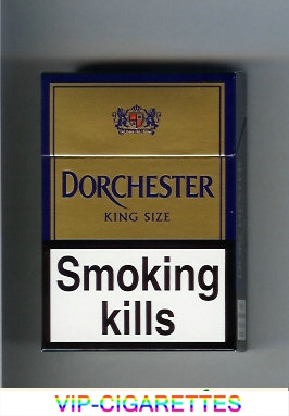 Dorchester gold cigarettes hard box