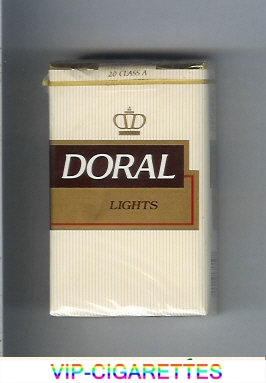 Doral Lights cigarettes soft box