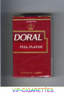 Doral Premium Taste Full Flavor cigarettes soft box