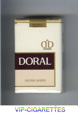 Doral Filter Lights cigarettes soft box