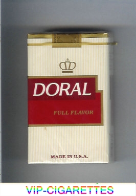 Doral Full Flavor cigarettes soft box