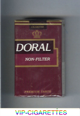 Doral Premium Taste Non-Filter cigarettes soft box