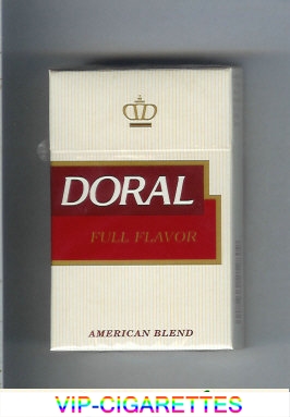 Doral Full Flavor cigarettes hard box