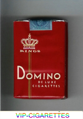 Domino De Luxe cigarettes soft box