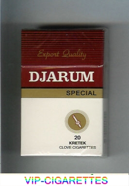 Djarum Special cigarettes hard box