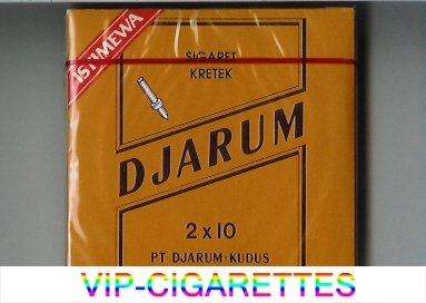 Djarum Istimewa cigarettes wide flat hard box