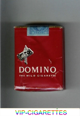 Domino The Mild Cigarette red cigarettes soft box