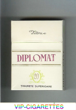 Diplomat 20 cigarettes hard box