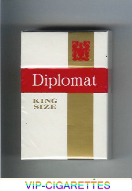 Diplomat cigarettes hard box