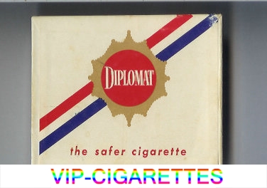 Diplomat cigarettes wide flat hard box