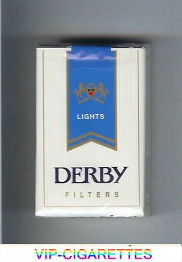 Derby Lights cigarettes soft box