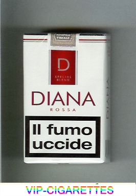 Diana Special Blend Rossa cigarettes soft box