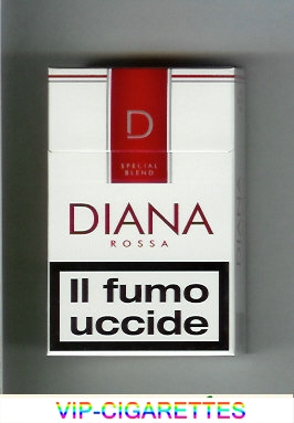 Diana Special Blend Rossa cigarettes hard box