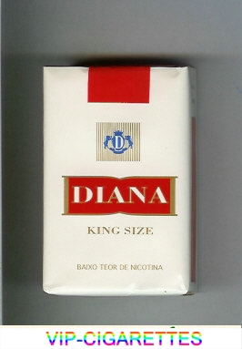 Diana King Size cigarettes soft box