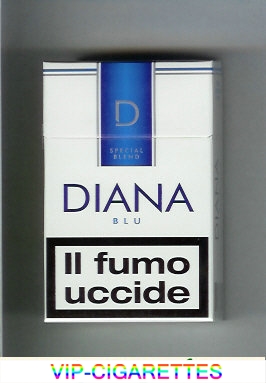 Diana Special Blend Blue cigarettes hard box