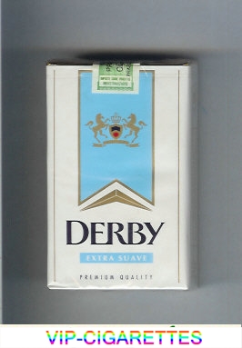 Derby Extra Suave cigarettes soft box