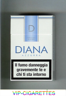 Diana Special Blend Azzurra cigarettes hard box
