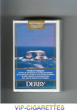 Derby Lights Portada de Antofagasta cigarettes soft box